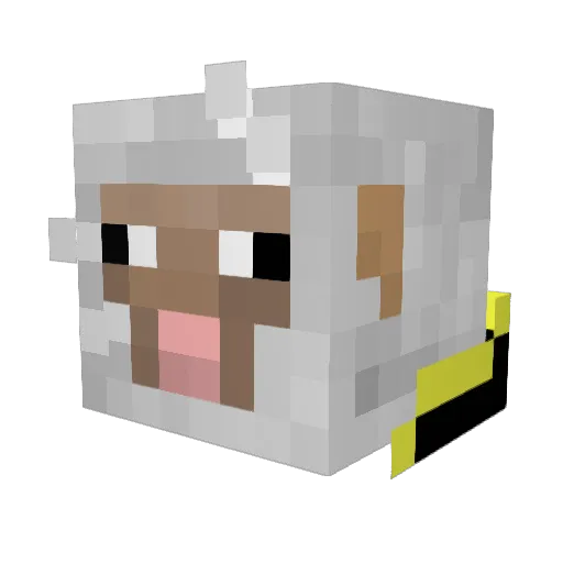 GuideSquire Minecraft avatar head, 3D render