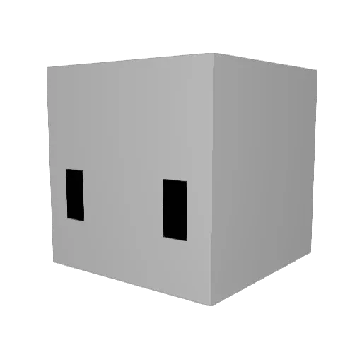 Guilherme1020 Minecraft avatar head, 3D render