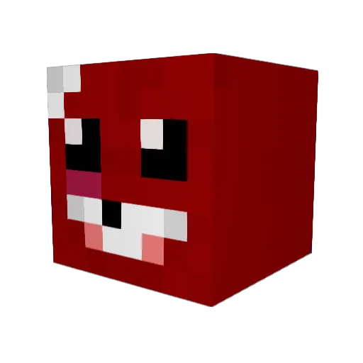 Guinan122 Minecraft avatar head, 3D render