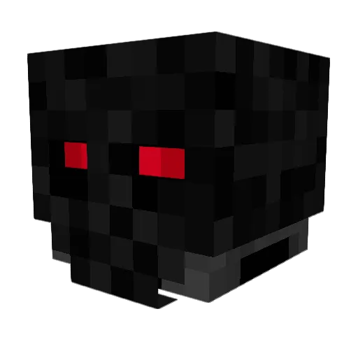 Guinard Minecraft avatar head, 3D render