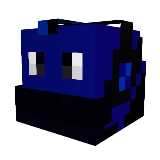GuineaPigMax24 Minecraft avatar head, 3D render