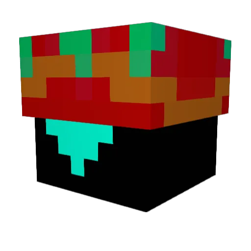 GuineaPig_21 Minecraft avatar head, 3D render