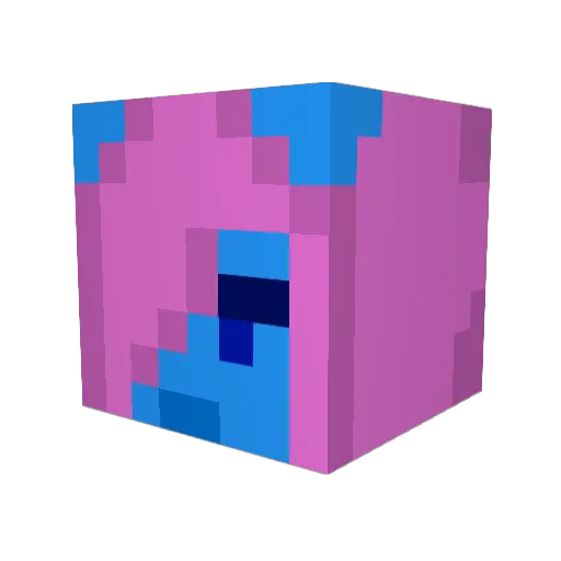 Guineapigrock03 Minecraft avatar head, 3D render