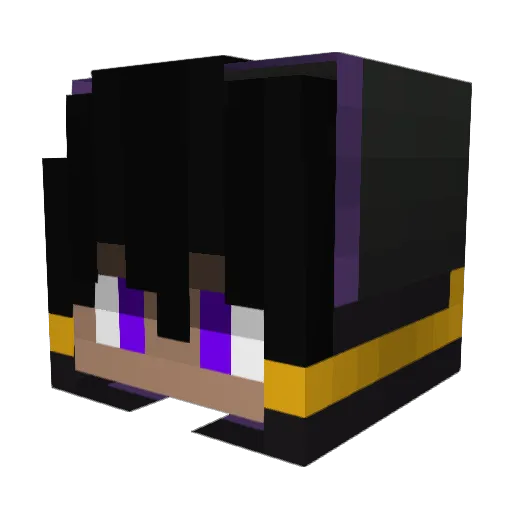 Guitheboss51 Minecraft avatar head, 3D render