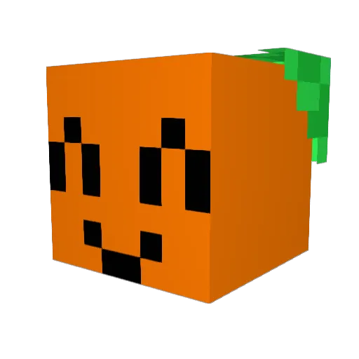 Guixxas Minecraft avatar head, 3D render
