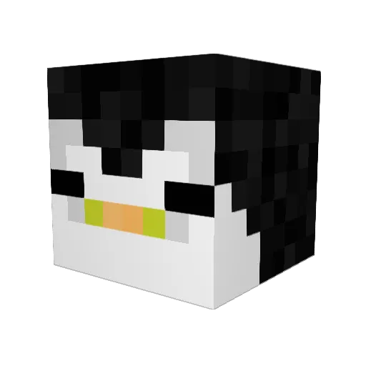 GuizoDezucci Minecraft avatar head, 3D render