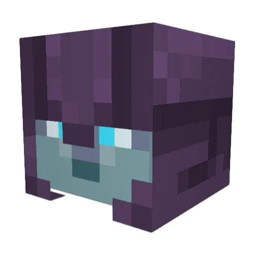 Gulardian Minecraft avatar head, 3D render