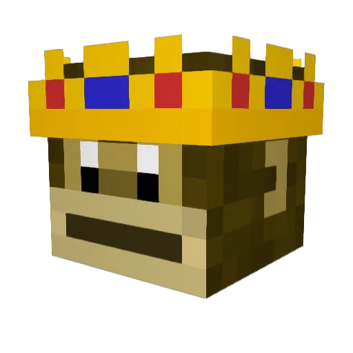 Gulasch_KA Minecraft avatar head, 3D render