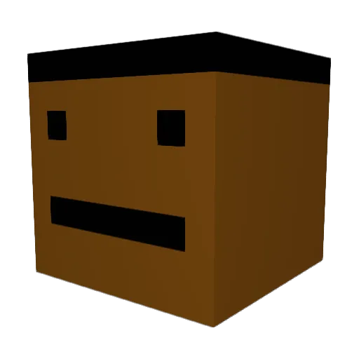 GulkenCZ Minecraft avatar head, 3D render