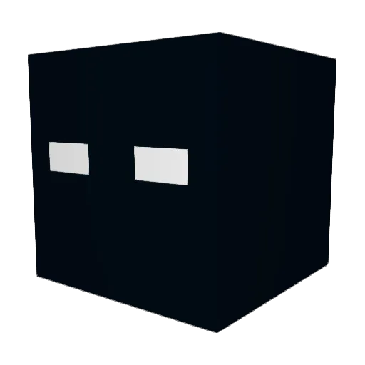 Gulliemoeders Minecraft avatar head, 3D render
