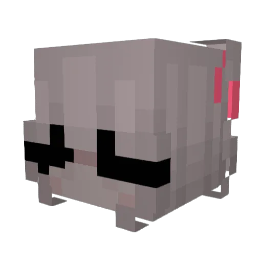 GumiBeer Minecraft avatar head, 3D render