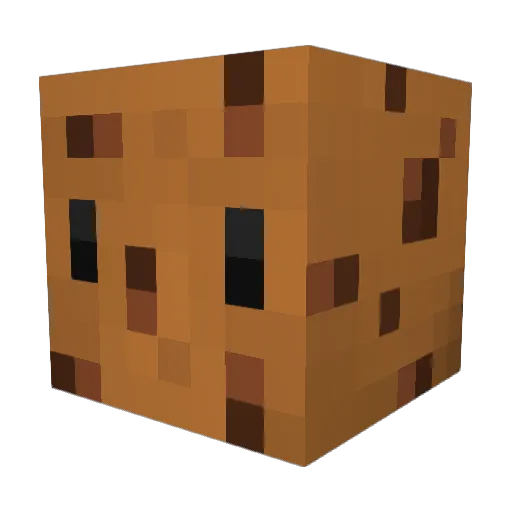 Gumiibear_ Minecraft avatar head, 3D render