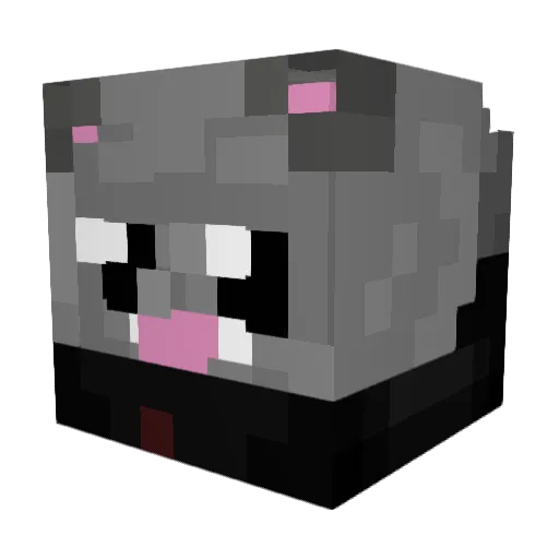 GummiJoe Minecraft avatar head, 3D render