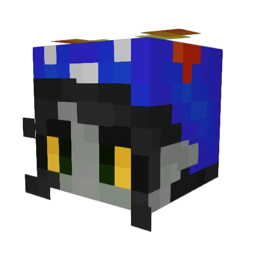 GummieXD Minecraft avatar head, 3D render