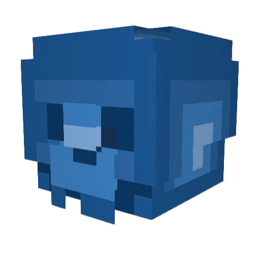 GummiiBear15 Minecraft avatar head, 3D render