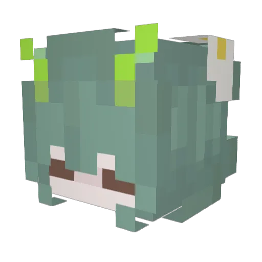 GummiiGhost Minecraft avatar head, 3D render