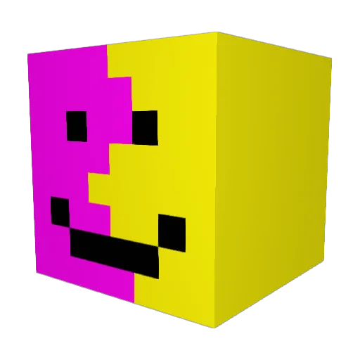 Gummimannen37 Minecraft avatar head, 3D render