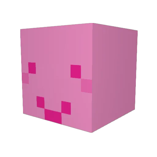 Gummmyy_ Minecraft avatar head, 3D render