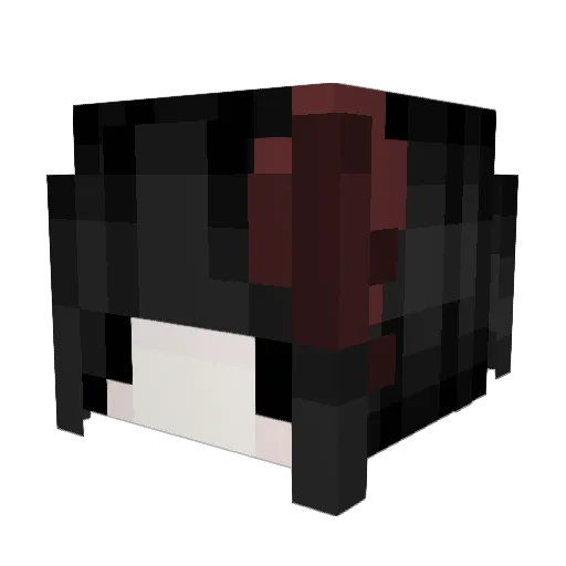 GummyAmy Minecraft avatar head, 3D render