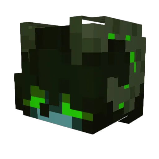 GummyPacket Minecraft avatar head, 3D render
