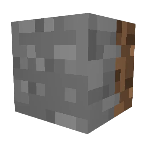 Gumshee Minecraft avatar head, 3D render
