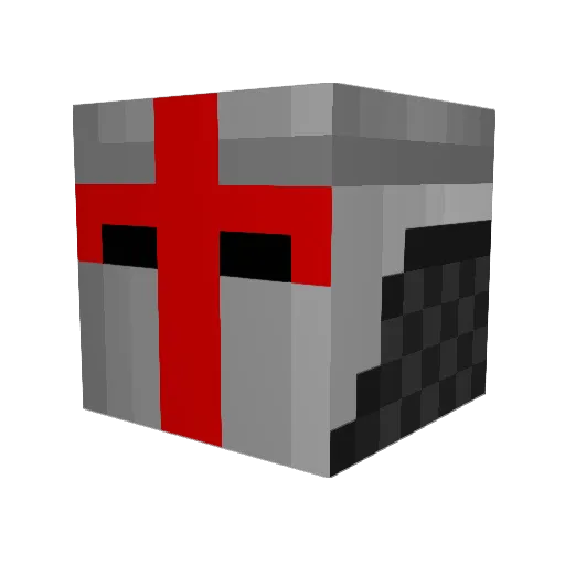 GunBratt Minecraft avatar head, 3D render