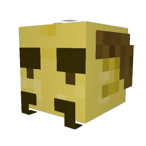 GunDrop41 Minecraft avatar head, 3D render
