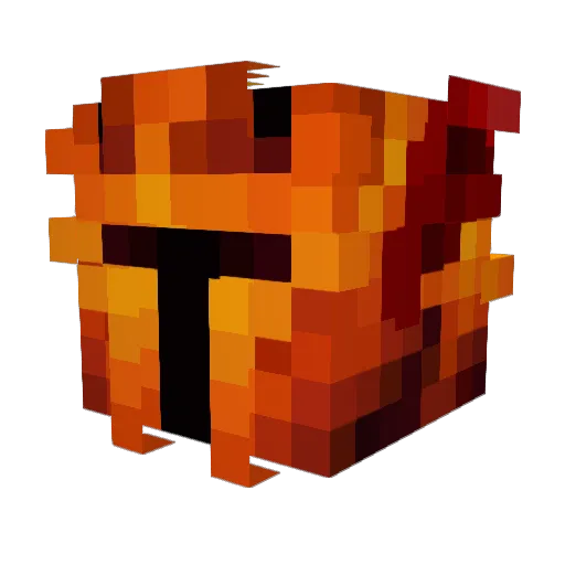 GunFireWin Minecraft avatar head, 3D render