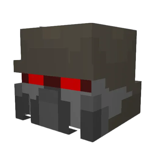 GunGuy935 Minecraft avatar head, 3D render