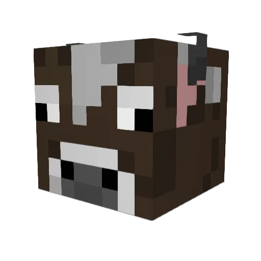 Gungino555 Minecraft avatar head, 3D render