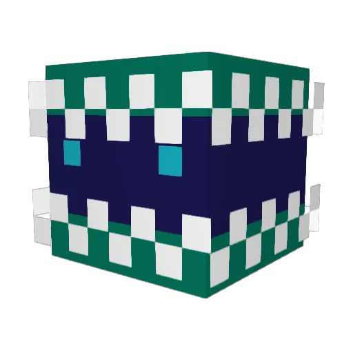 Gunless_Sigilyph Minecraft avatar head, 3D render