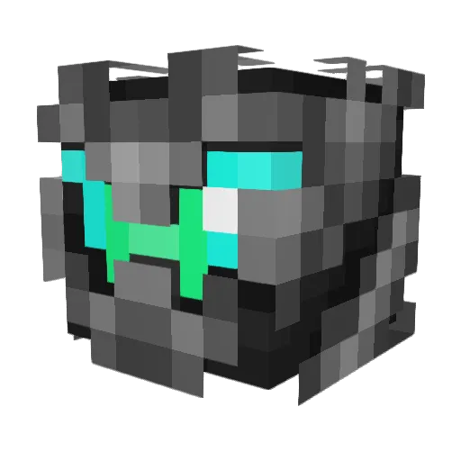 Gunmar17 Minecraft avatar head, 3D render