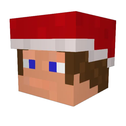 GunnarReturns Minecraft avatar head, 3D render