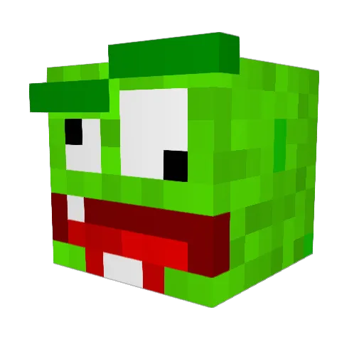 Gunners1475 Minecraft avatar head, 3D render