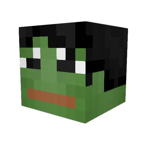 Gunpsycho1 Minecraft avatar head, 3D render