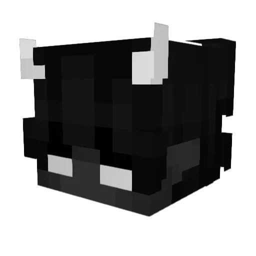 GunsNFnRoses Minecraft avatar head, 3D render