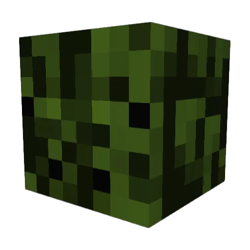 GunshyBean Minecraft avatar head, 3D render