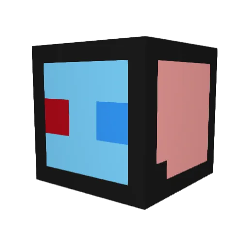 Guozi__ Minecraft avatar head, 3D render