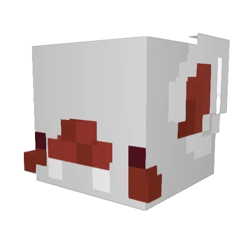 Gurgiman Minecraft avatar head, 3D render