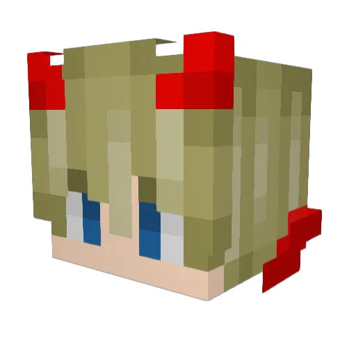 Gurion85 Minecraft avatar head, 3D render