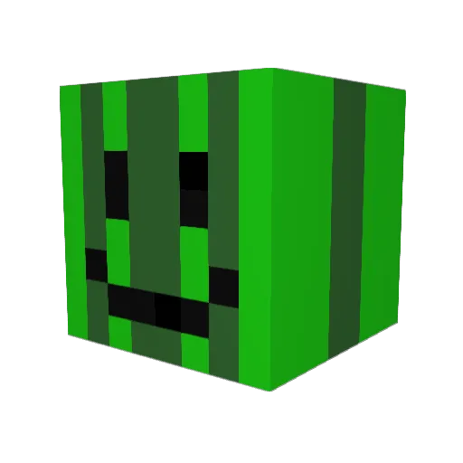 Gurkan_100 Minecraft avatar head, 3D render
