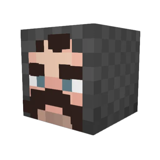 Gurke_23 Minecraft avatar head, 3D render