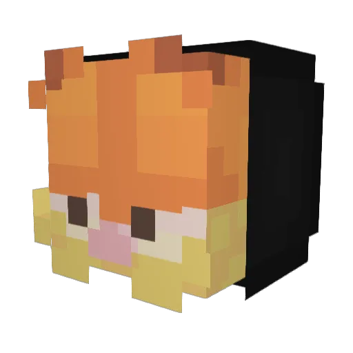 Gurkensulze Minecraft avatar head, 3D render