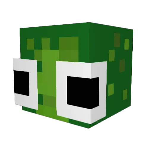 Gurrahed12 Minecraft avatar head, 3D render