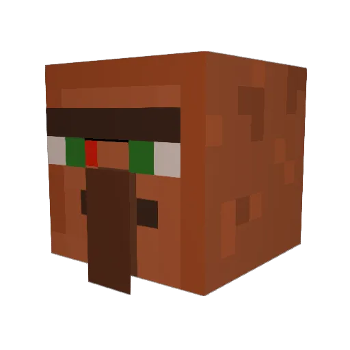 Gurshan_MINE Minecraft avatar head, 3D render