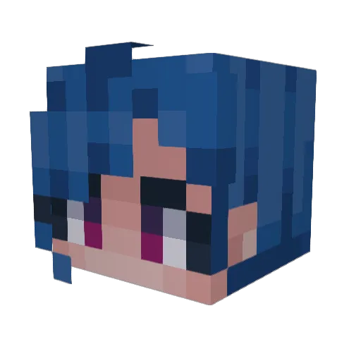 Gursimran101 Minecraft avatar head, 3D render