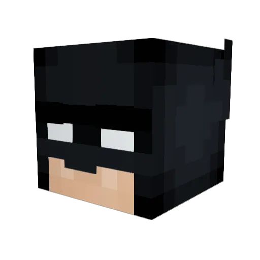 GurthyTaco88 Minecraft avatar head, 3D render