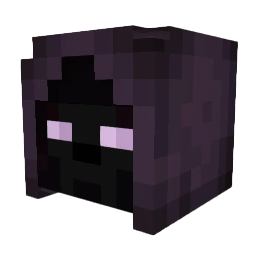 GuruLuckyy Minecraft avatar head, 3D render