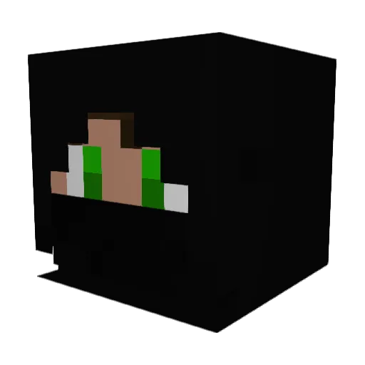 GusAndSwe Minecraft avatar head, 3D render