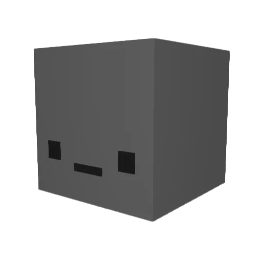 Guskata Minecraft avatar head, 3D render